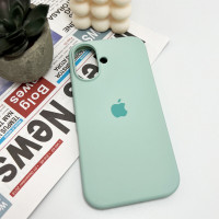 Чохол для смартфона Silicone Full Case AA Open Cam for Apple iPhone 16 13,Turquoise (Цвет Turquoise) - фото № 4
