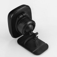 Автотримач для телефона HOCO CA24 Lotto series magnetic automotive center adsorbed holder Black (Колір Черный) - фото № 5