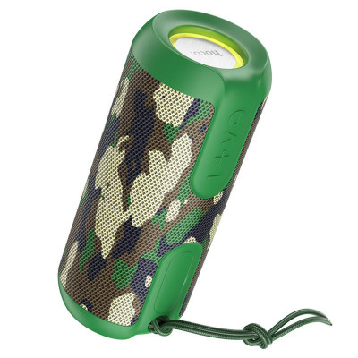 Портативна колонка HOCO BS48 Artistic sports BT speaker Camouflage Green (6931474762290) - зображення 1