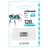 Flash Wibrand USB 3.2 Gen1 Ant 128GB Silver - зображення 2