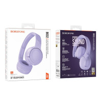Бездротові навушники BOROFONE BO32 Show BT headphones Purple (Цвет Фиолетовый) - фото № 2