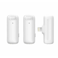 Бездротова мікрофонна система Ulanzi Vijim J12 Wireless Lavalier Microphone System (Lightning Apple interface ) (UV-3097 J12 white) (Колір White) - фото № 2