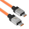 Кабель Baseus CoolPlay Series Fast Charging Cable Type-C to Type-C 100W 1m Orange (Orange)- № 3
