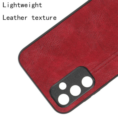 Чохол для смартфона Cosmiс Leather Case for Samsung Galaxy A24 4G Red (CoLeathSA24Red) - зображення 5
