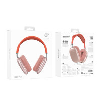 Бездротові навушники BOROFONE BO22 Plus Elegant BT headphones Pink (Цвет Розовый) - фото № 4