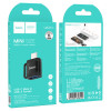 Адаптер HOCO UA31C Type-C male to USB female OTG adapter Black (Черный)- № 5
