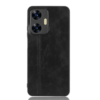 Чохол для смартфона Cosmiс Leather Case for Realme C55 Black (CoLeathRealC55Black) - изображение 1