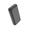 Зовнішній акумулятор HOCO J101A Astute 22.5W fully compatible power bank 20000mAh Bkack - изображение 2