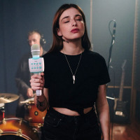 Портативна колонка HOCO BK5 Cantando karaoke microphone Blue (Цвет 7072) - фото № 7