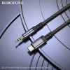 Перехідник BOROFONE BL24 Graceful digital audio conversion cable Type-C Metal Grey (Metal Gray)- № 8