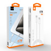 Кабель WUW-X200 Type-C to Type-C PD 60W white (Белый)- № 8