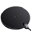 Бездротовий зарядний пристрій Baseus Digital LED Display Gen 2 Wireless Charger 15W Black (Черный)- № 3