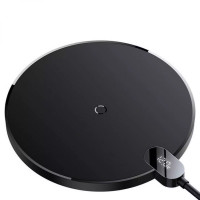 Бездротовий зарядний пристрій Baseus Digital LED Display Gen 2 Wireless Charger 15W Black (Колір Черный) - фото № 3