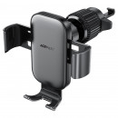 Автотримач для телефона ACEFAST D38 gravity car holder for air vent Metal gray