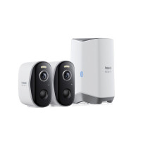 IP-камера відеоспостереження Baseus Security N1 Plus Outdoor Camera 2K 2-Cam Kit White AU (Цвет 7068) - фото № 4