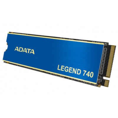 SSD M.2 ADATA LEGEND 740 500GB 2280 PCIe Gen3.0x4 3D NAND Read/Write: 2500/1700 MB/sec - зображення 3