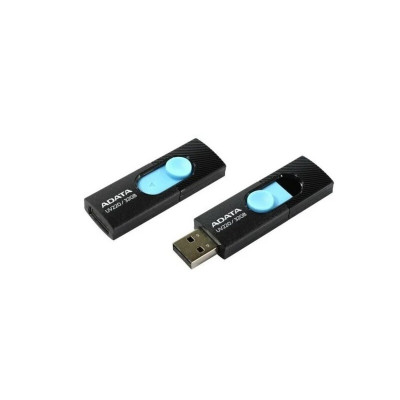 Flash A-DATA USB 2.0 AUV 220 32Gb Black/Blue (AUV220-32G-RBKBL) - зображення 3
