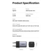 Зарядний пристрій UGREEN CD318 Nexode mini 20W Charger EU (UGR-90664) - изображение 8