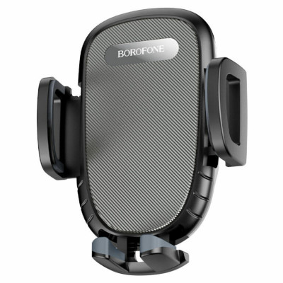 Тримач для мобільного BOROFONE BH52 Windy air outlet car holder Black Grey (BH52B) - изображение 3
