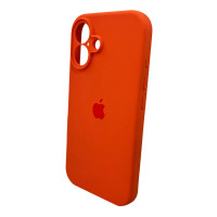 Чохол для смартфона Silicone Full Case AA Camera Protect for Apple iPhone 16 52,Orange (Колір 30790) - фото № 5