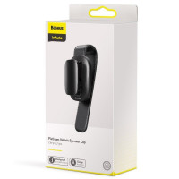 Автомобільний тримач для окуляр Baseus Platinum Vehicle eyewear clip（clamping type）Black  - фото № 2