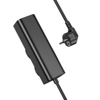 Мережевий подовжувач HOCO NS10 Wisdom 2-position (PD67W/3C1A) desktop socket (EU/GER) Black (Цвет 7073) - фото № 6