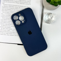 Чохол для смартфона Silicone Full Case AA Camera Protect for Apple iPhone 16 Pro 7,Dark Blue  - фото № 7