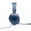 Навушники JBL з мікрофоном QUANTUM 100 Blue - изображение 2