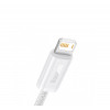 Кабель Baseus Dynamic Series Fast Charging Data Cable USB to iP 2.4A 1m White (Белый)- № 2
