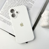 Чохол для смартфона Silicone Full Case AA Camera Protect for Apple iPhone 16 8,White (7068)- № 7