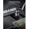 Автомобільний зарядний пристрій UGREEN CD213 Fast Car Charger (Dark Blue) (UGR-10144) (Dark Blue)- № 3