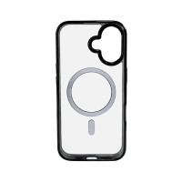 Чохол для смартфона Cosmic Acrilyc Colorful Mag for Apple iPhone 16 Black (Цвет 7073) - фото № 3