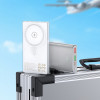 Зовнішній акумулятор HOCO Q22 Taurus 22.5W+PD20W magnetic fully compatible power bank with digital display(10000mAh) Gray (Gray)- № 4