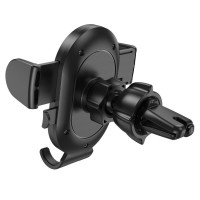 Автотримач для телефона BOROFONE BH84 Experience one-button car holder(air outlet) Black (Цвет 7073) - фото № 5