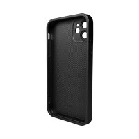 Чохол для смартфона AG Glass Matt Frame Color Logo for Apple iPhone 11 Graphite Black (Цвет Graphite-Black) - фото № 2