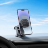 Автотримач для телефона BOROFONE BH97 NT Ice magnetic car holder(center console) (Черный)- № 5