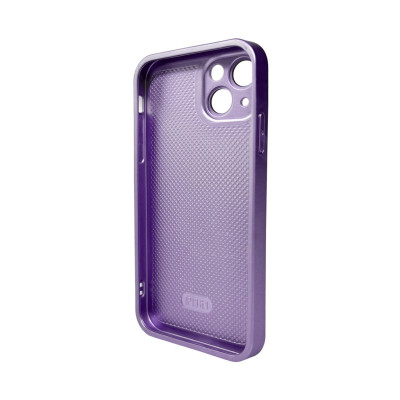 Чохол для смартфона AG Glass Matt Frame Color Logo for Apple iPhone 13 Light Purple - изображение 2