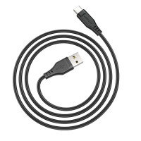 Кабель ACEFAST C3-04 USB to Type-C 3A, 1.2m, TPE, TPE connectors, Black (Цвет Черный) - фото № 2