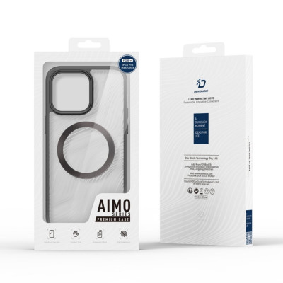 Чохол для смартфона DUX DUCIS Aimo MagSafe for Apple iPhone 15 Pro Max Black - изображение 6