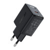 Мережевий зарядний пристрій ACEFAST A21 30W GaN single USB-C charger Black - зображення 2