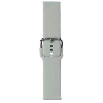 Ремінець для годинника Universal Buckle Solid 22mm Grey (Buckle22-Grey) - зображення 1