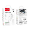 Мережевий зарядний пристрій HOCO C149A Charm PD30W+QC3.0 charger set (C to C)(EU) White (Білий)- № 2