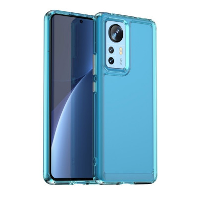 Чохол для смартфона Cosmic Clear Color 2 mm for Xiaomi Redmi Note 12 Pro 4G Transparent Blue (ClearColorXRN12P4GTrBlue) - изображение 1