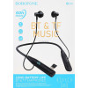 Навушники BOROFONE BE61 Traveller neckband BT earphones Black (7073)- № 5