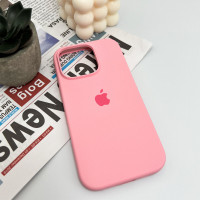 Чохол для смартфона Silicone Full Case AA Open Cam for Apple iPhone 16 Pro 6,Light Pink (Цвет Light-Pink) - фото № 4