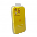 Чохол для смартфона Silicone Full Case AA Camera Protect for Apple iPhone 16 Pro 33,Canary Yellow