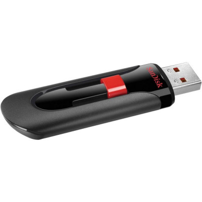 Flash SanDisk USB 2.0 Cruzer Glide 256Gb Black/Red (SDCZ60-256G-B35) - зображення 2