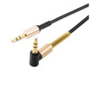 Аудiокабель HOCO UPA02 AUX Spring Audio cable Black - изображение 3