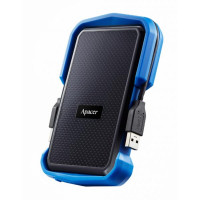 Зовнішній жорсткий диск PHD External 2.5'' Apacer USB 3.1 AC631 1TB Black/Blue (color box)  - фото № 2