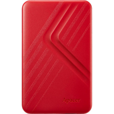 PHD External 2.5'' Apacer USB 3.2 Gen. 1 AC236 2Tb Red (color box) - зображення 1